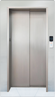 Hairline Finish Telescopic Autodoor