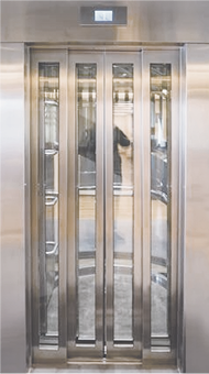 Center Opening Auto Door