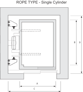 Hydraulic Elevator Drawing